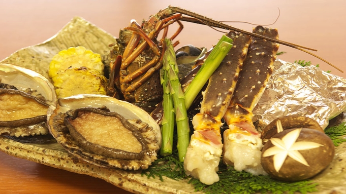 【基本プラン】地魚お造り、金目鯛の煮つけ、かさご唐揚、あわび料理＆天然温泉を楽しめる♪ 